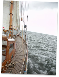 Restoring a classic yacht